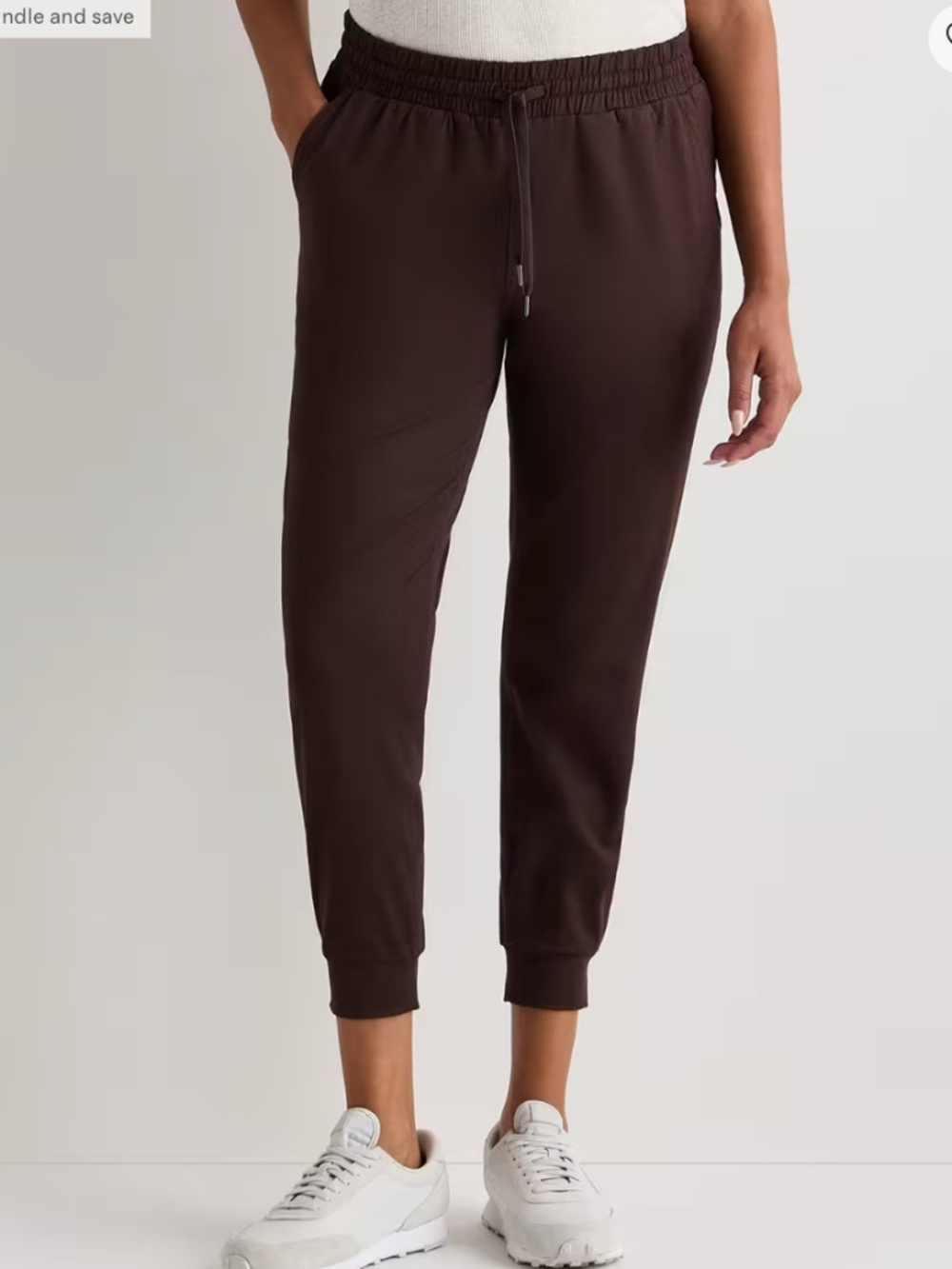 Quince Flowknit Mid-Rise Joggers